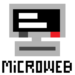 Logo representant un ordinateux en pixel art